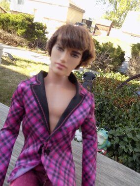 KEN BARBIE BOY DOLL DARK HAIR *